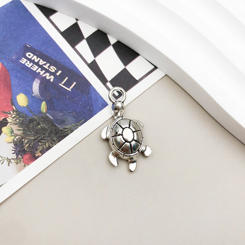 【P013】Silver marine animals-High quality charms