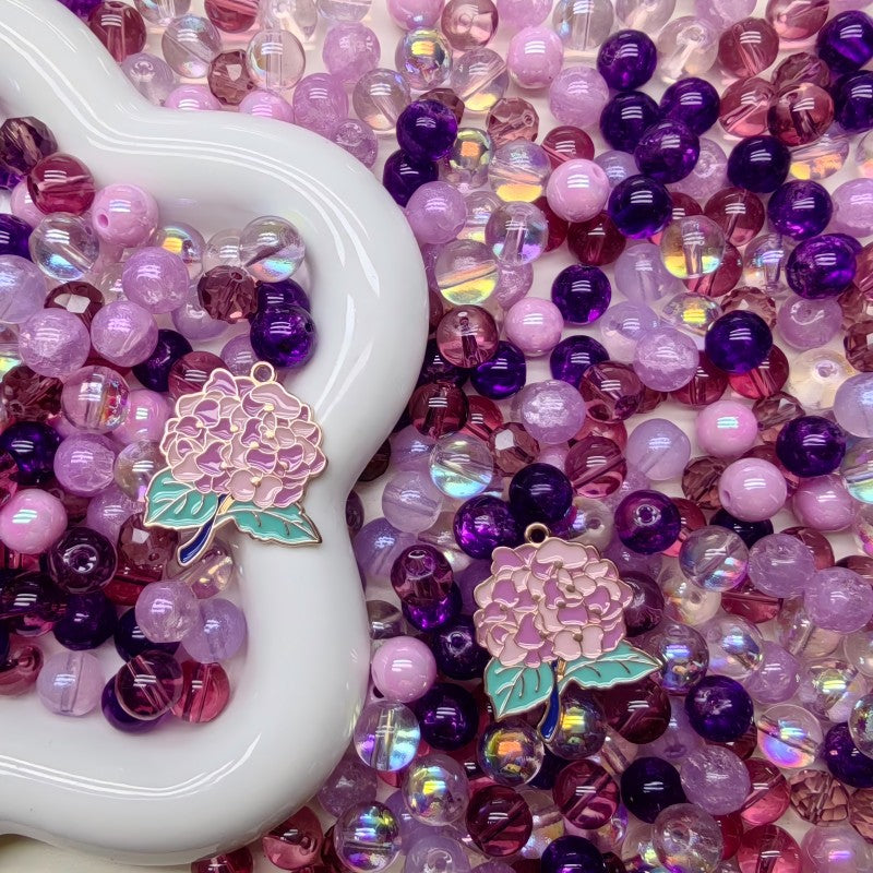 【A202】Huckle berry pie  -High quality glass beads（pack on live）