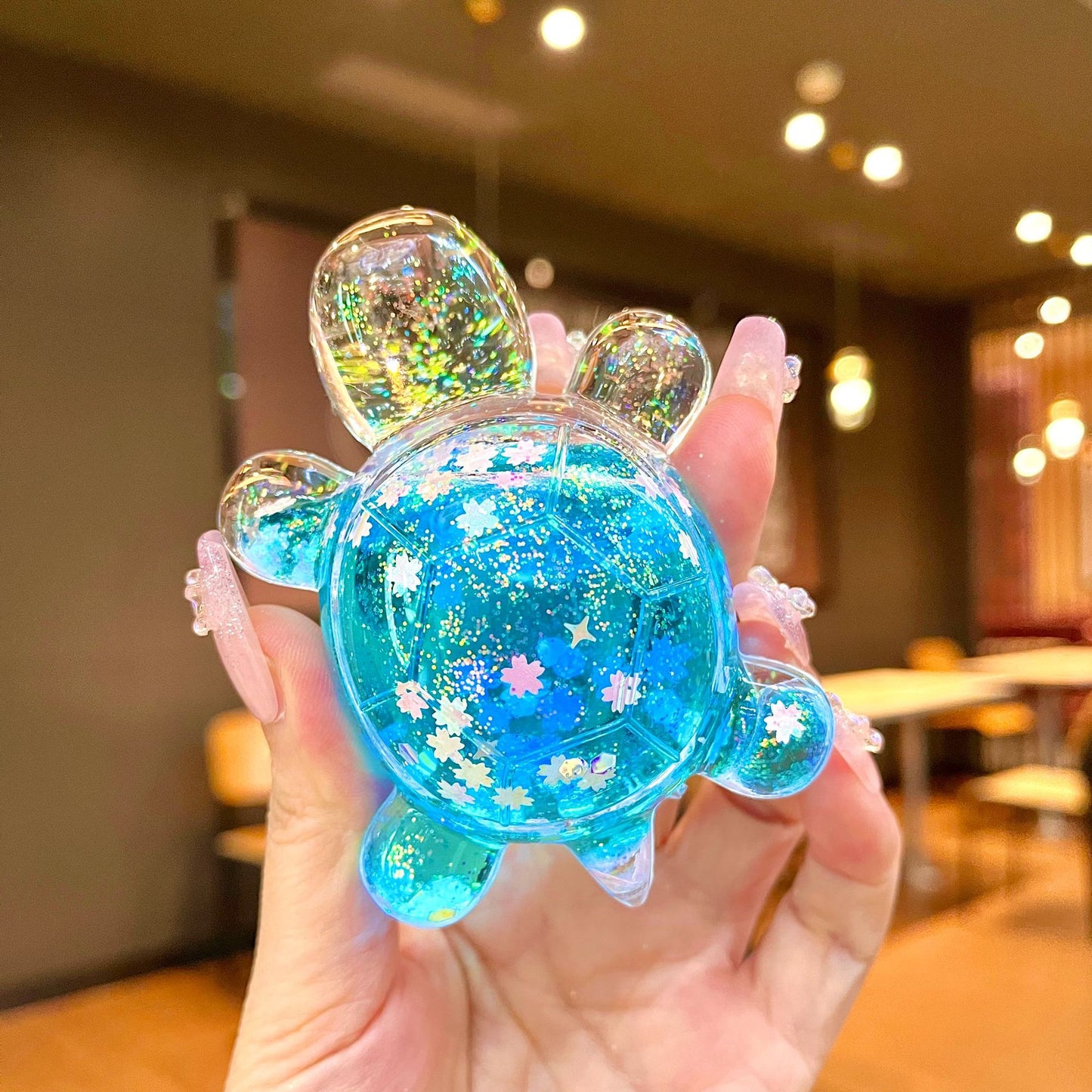 【Y010】The turtle with luminous quicksand