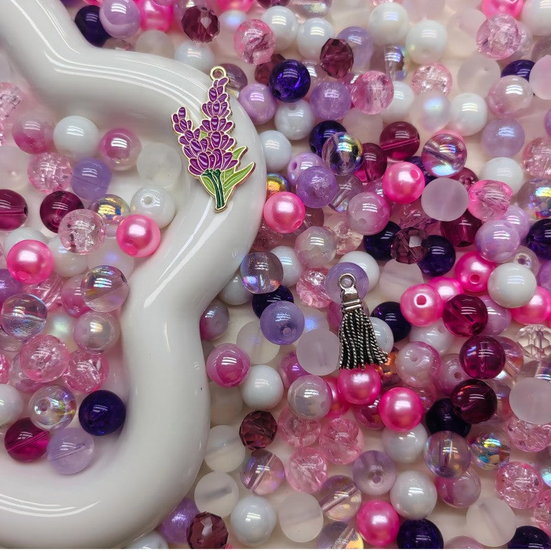 【A204】 Strawberry sherbet -High quality glass beads（pack on live）