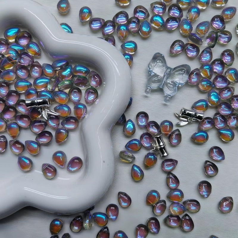 【A256】（NEW）Water droplets B-High quality glass beads