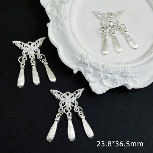 【P021】Butterfly pendant-High quality charms