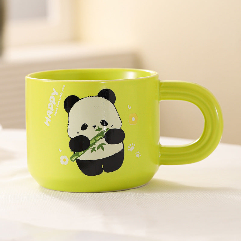 【Y007】Panda mug