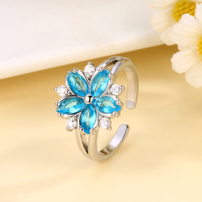 【W006】Zircon ring -High quality