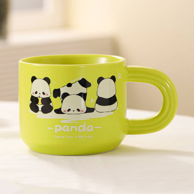 【Y007】Panda mug