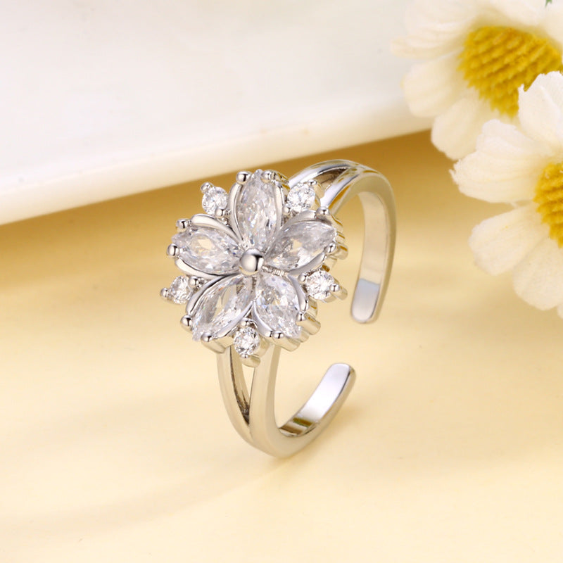 【W006】Zircon ring -High quality