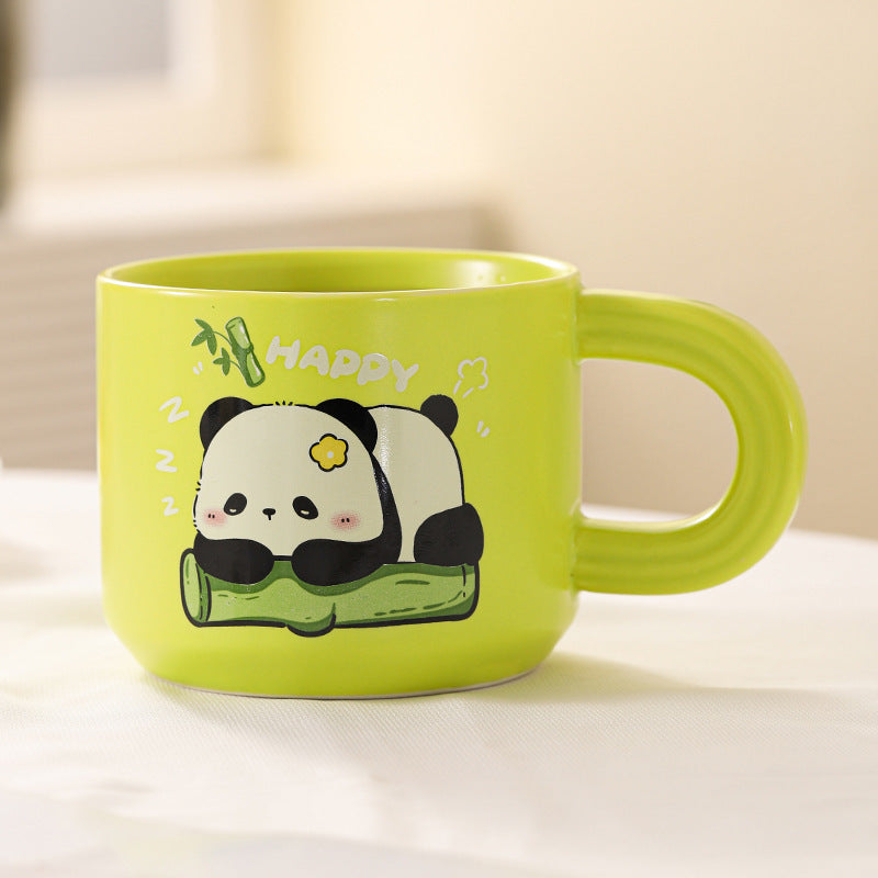 【Y007】Panda mug