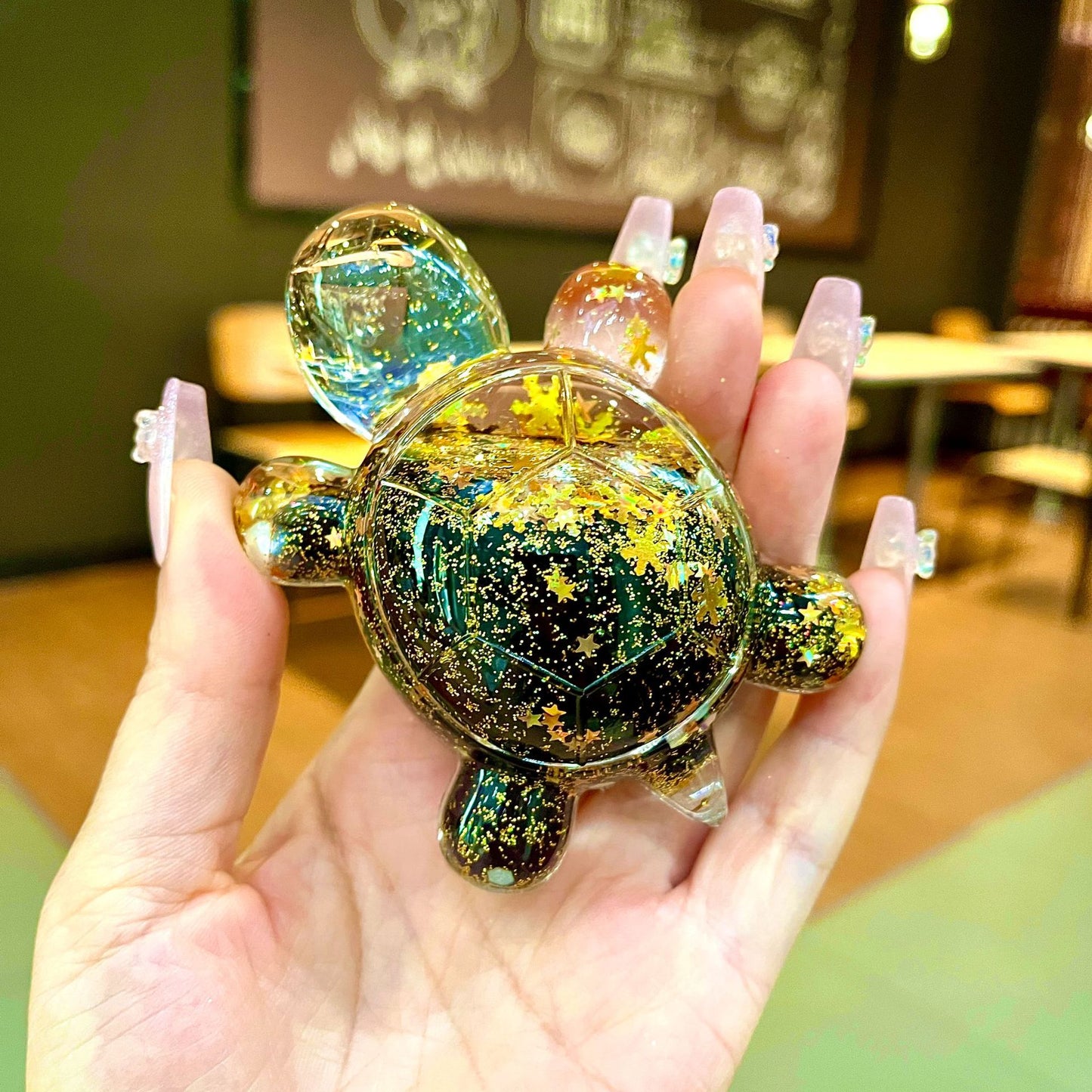 【Y010】The turtle with luminous quicksand