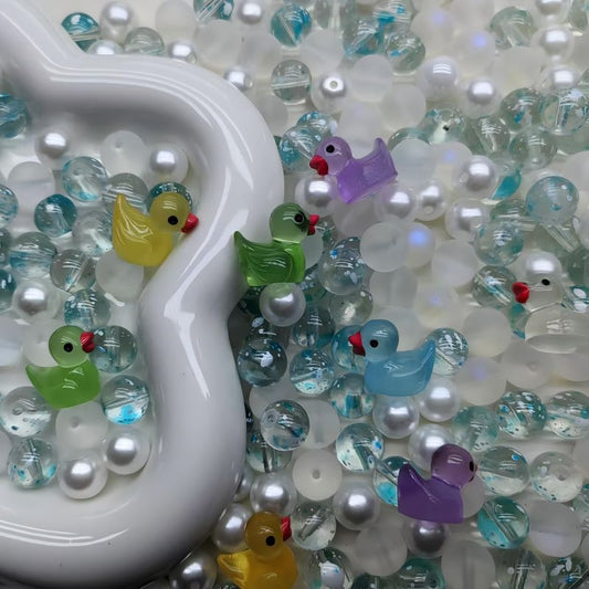 【A217】Butterfly whisper -High quality glass beads（pack on live)